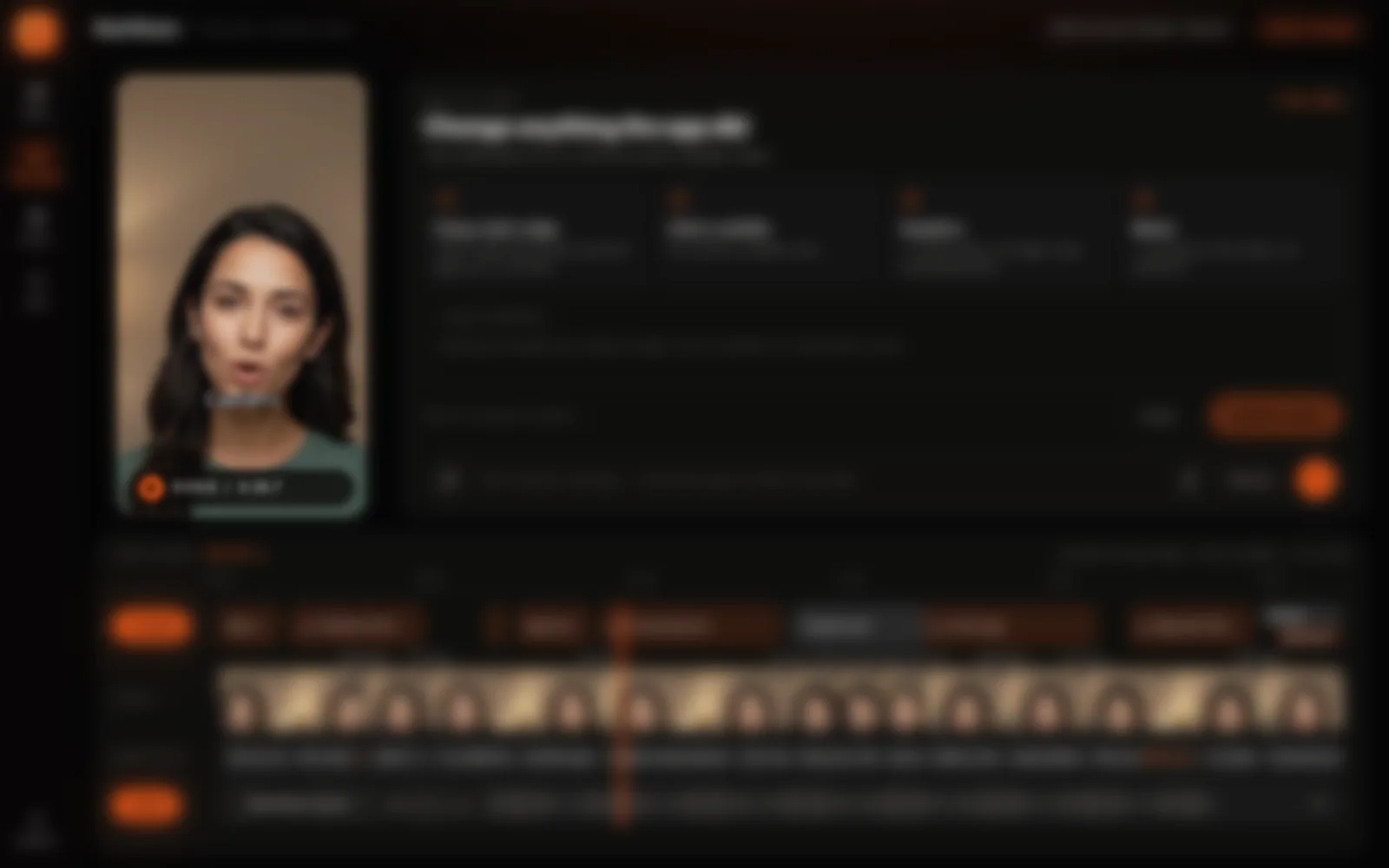 A first look at the editing tool, blurred until launch